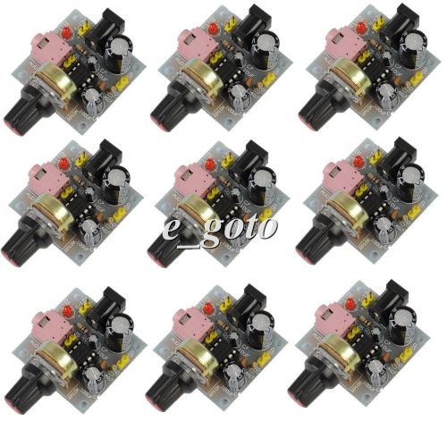 10pcs LM386 Super MINI Amplifier Board 3V-12V Power Amplifier for Arduino