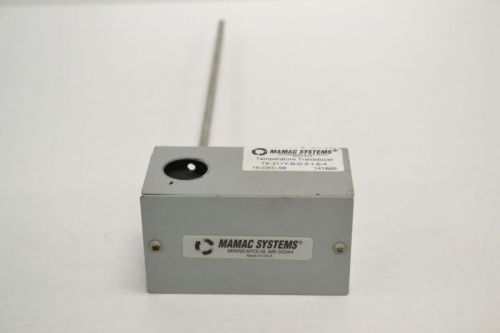 MAMAC TE-211Y-B-D-2-1-E-4 TE-211Y TEMPERATURE -30-250F 24V-DC TRANSDUCER B250827