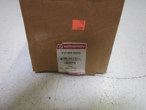 NORGREN F17-800-A3DA AIR FILTER 1&#034;  *NEW IN A BOX*