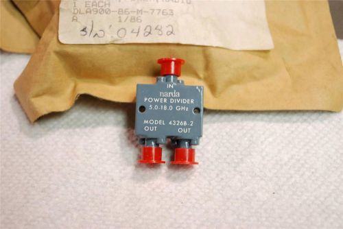 Narda 4326B-2 5.0-18 Ghz Power Divider