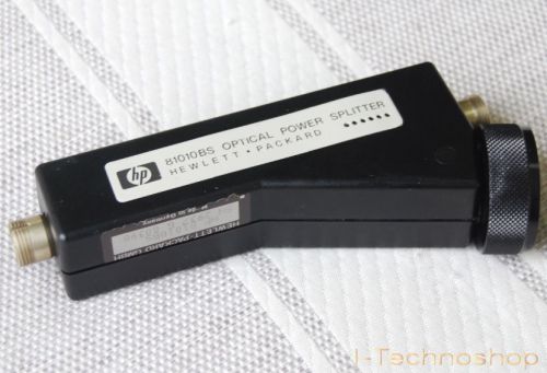 HP Agilent 81010BS Optical Power Splitter 1300 - 1500nm