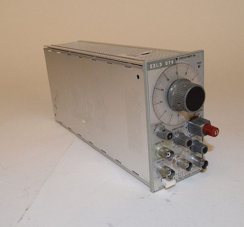 Tektronix FG 502 Function Sweep Generator Module FG502