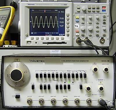 Wavetek 189 sweep/function generator, NIST-certified