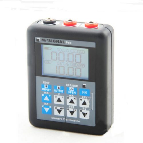 Smart Digital LCD Signal Generator Calibrator 24V Output Programmable Function