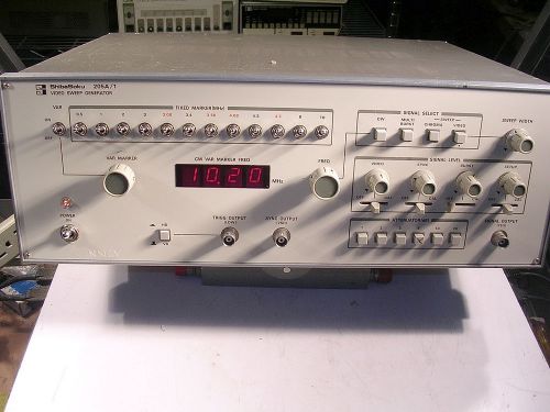 SHIBASOKO VIDEO SWEEP GENERATOR MODEL 205A/1 NICE