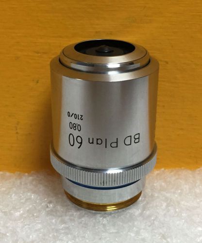 Nikon BD Plan 60 0.80, 210/0, 60x Brightfield/Darkfield Microscope Objective