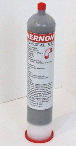 NEW HERNON POWERSEAL 932 PIPE SEALANT TUBE CARTRIDGE GRAY PASTE 393264