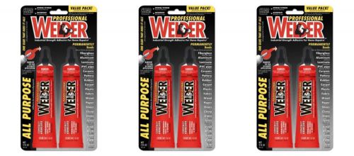 HOMAX GROUP 730657 1 oz. Welder All Purpose Adhesive  3 Packs of 6 Tubes