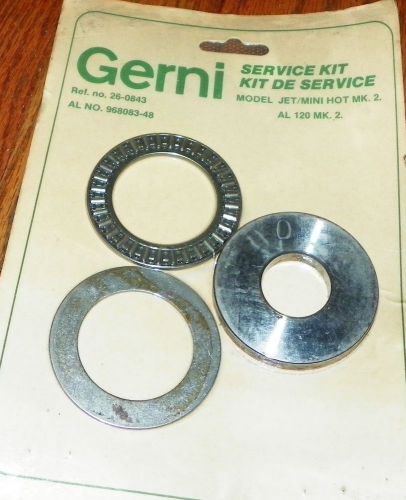 NOS GERNI SERVICE KIT POWER WASHING PARTS MODEL JET /MINI HOT MK 2 REF. 260843