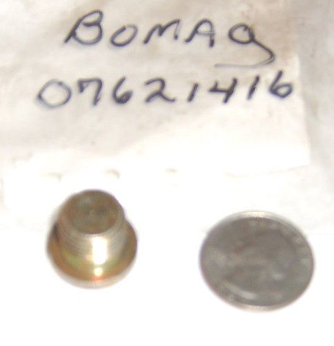 Bomag Screw Plug pt # 07621416 *NEW*  B3