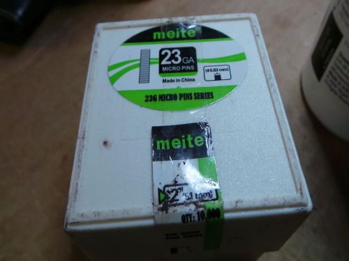 MEITE 23 GAUGE 51MM MICRO PINS 10000 23G SERIES