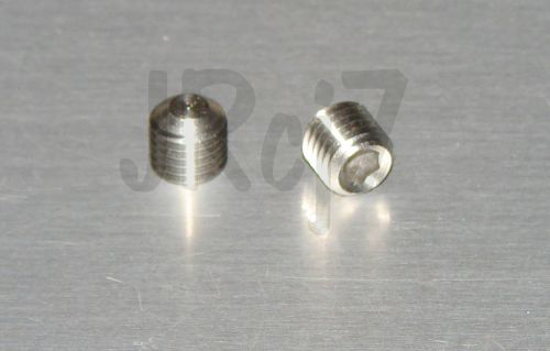 (x2pcs) M8 x 1.0 x 8mm Socket Set Screw Stud SS Stainless