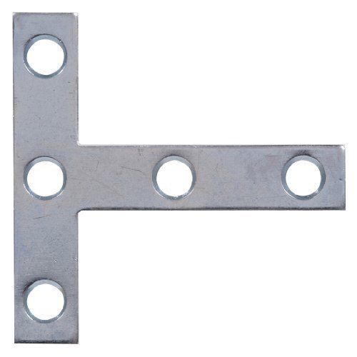 The hillman group 592582 t plate  zinc  3-inch  by 3-inch  2-pack for sale