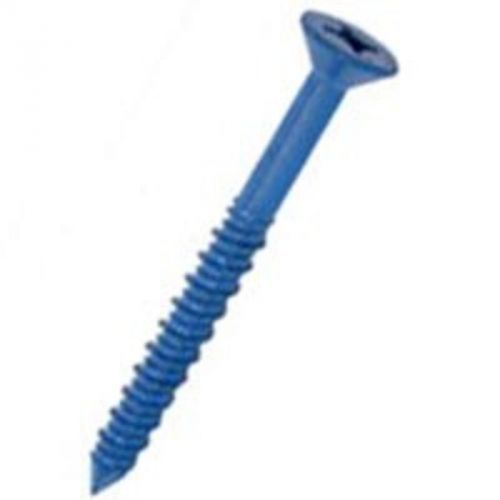 Scr Cncrt 3/16In 1-1/4In Flt COBRA ANCHORS Masonry Screws 620W 058060854583