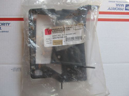 Federal Signal MS100 Dynamax speaker bracket 8567079B-09 Crown Vic 02-11   *New*