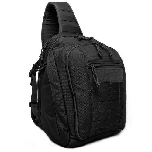 Red Rock Outdoor Gear RED80S08BLK Mavrik S.08 Tactical Sling Pack Black