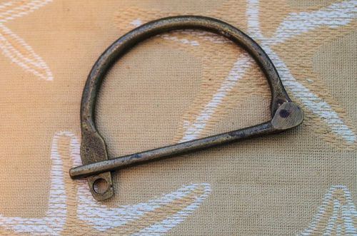 Vintage Handcuff or Shackle or Holder of some kind ? ......Excellent Condition.