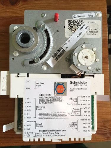 Continuum B3866-V VAV Controller Without Terminal Block (used)