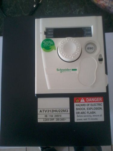 SCHNEIDER ELECTRIC ATV312HU22M3 AC Drive,Variable Frequency,3 HP,6.9A,230V