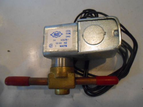 OLDER STOCK ALCO CONTROLS SOLENOID VALVE CARRIER PART EF-11JE-121 COIL TYPE