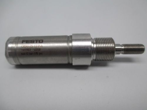 NEW FESTO CRDG-25-12-P-A 160983 12MM 25MM 145PSI PNEUMATIC CYLINDER D248343