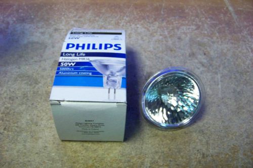 NEW Philips 50MR16/FL36 50 Watt Bulb MR16 Halogen Flood