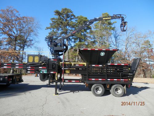 Portable Self-Feeding Hydraulic Baler