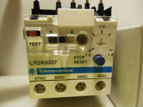 LR2K0307 TELEMECANIQUE OVERLOAD RELAY. GF1