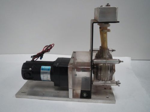 COLE-PARMER 7019-00 PERISTALIC PUMP MOTOR CM31D18NZ6G 90V-DC 0.8A 60RPM B204035