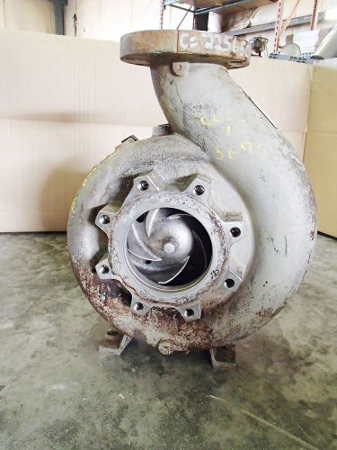 Allis Chalmers ITT AC  Pump model F4B3, size 6x4x13, material 316 Stainless