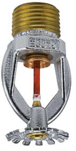 Globe CHROME Pendent Quick Response 1/2&#034; NPT Fire Sprinkler Heads  K=5.6-GL5601