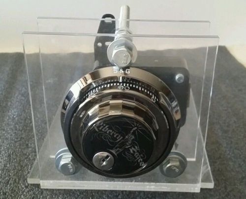 Sargent greenleaf 6730 combo lock. s&amp;g black chrome dial. gun safe. 1.75 &#034; door for sale