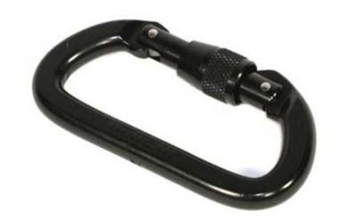 Blackhawk locking d carabiner aluminum black bh98lc00bk for sale