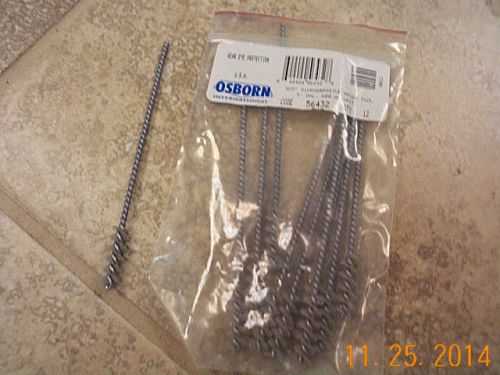 36 new osborn .325&#034; flexhone brushes tool 5&#034; oal 600 ao grit gunsmith chamber for sale