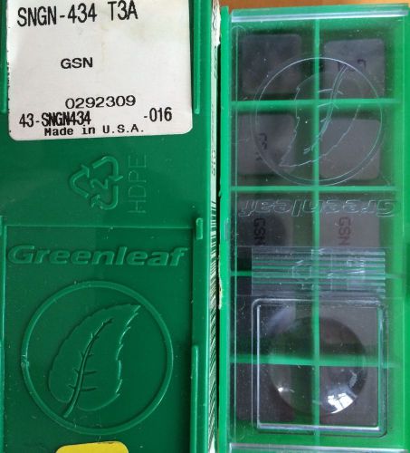 New 10 Pcs - SNGN 434 T3A  Grade GSN Ceramic Inserts SNMG SNGA SNG