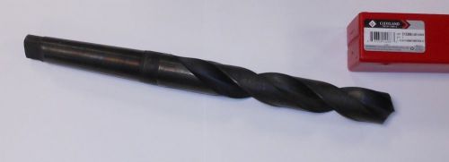 CLEVELAND Taper Shank Drill 1-21/64&#034; HSS 4MT Oxide 14-3/8&#034; OAL C12288 &lt;1897&gt;