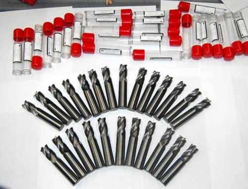 25 pcs. xln usa 3/4&#034; 4flt se carbide square end mills for sale