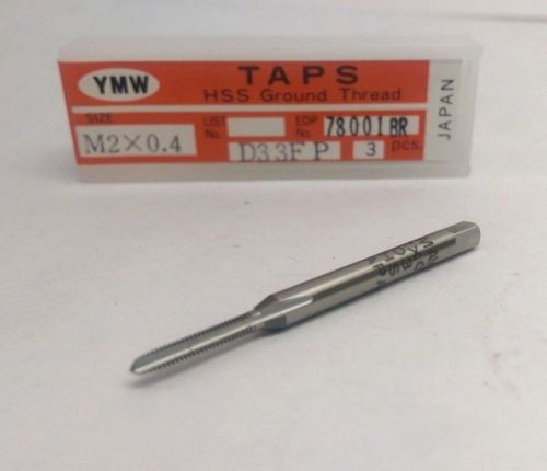 3 NEW YMW Plug Taps M2x0.4 D3 3F 78001BR