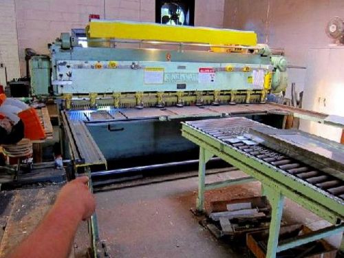 3/8&#034; x 10&#039; cincinnati model 2510 power squaring shear, fopbg for sale