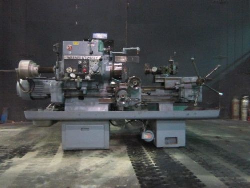 Warner &amp; swasey square head ram type turret lathe #4 for sale