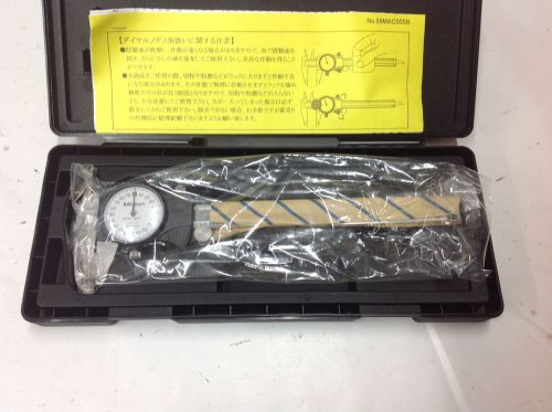 6&#034; Mitutoyo 505-718 Dial Caliper Inspection Tool. UNUSED, HAS INVENTORY MARKINGS