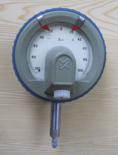 Dial Indicator 0.0001&#034; ( 0.002 mm)  100-0-100 mc.