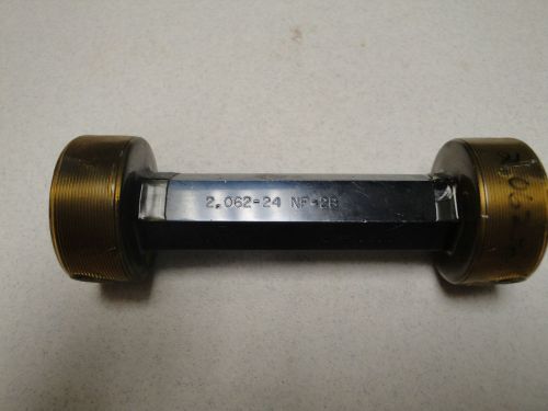 2.062 - 24 UNF 2B GO &amp; NO GO THREAD PLUG GAGE