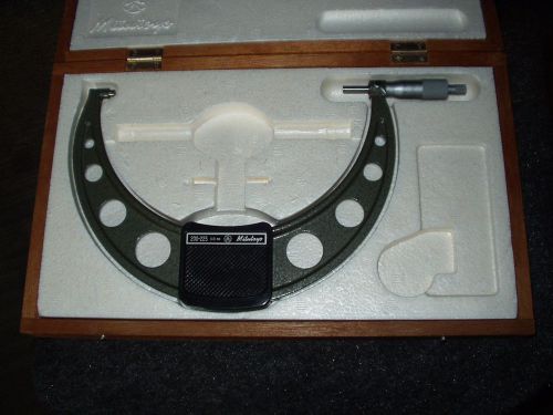 Mitutoyo  Outside Micrometer Code # 103-145B Metric 200-225mm