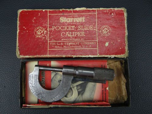 The L.S. Starrett Co.- Micrometer Caliper No.209-C