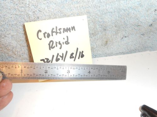 Machinists 12/26FP BUY NOW Really nice Craftsman rigid rule