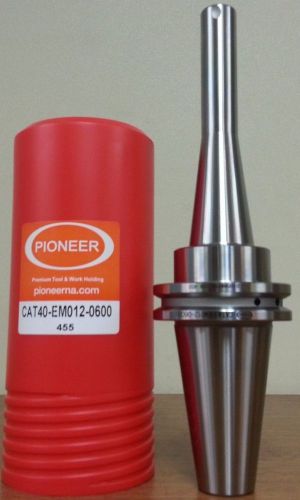 HPI Pioneer CAT40 1/8&#034;  End Mill Holder 6.00&#034; Coolant Thru DIN AD/B **NEW**