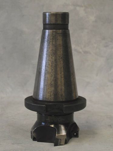 KEARNEY &amp; TRECKER 51 C 7/8 END MILL HOLDER w/ KENNAMETAL SHELL MILL #28