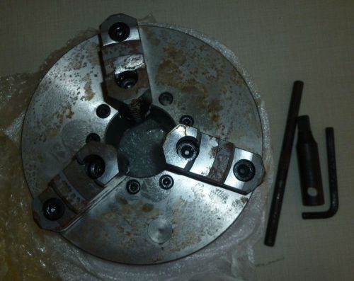 Manual lathe chuck self centering nominal chuck size 8 #08606485 for sale