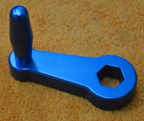 SHORT VISE HANDLE FOR KURT OR SIMILAR WITH 3/4 HEX DRIVE LIGHTWEIGHT ALUMINUM